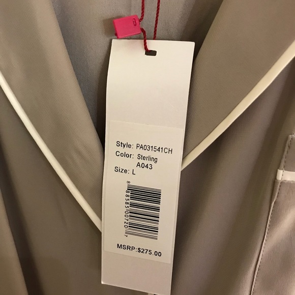 NWT Parker Silk Romper L - Picture 3 of 4